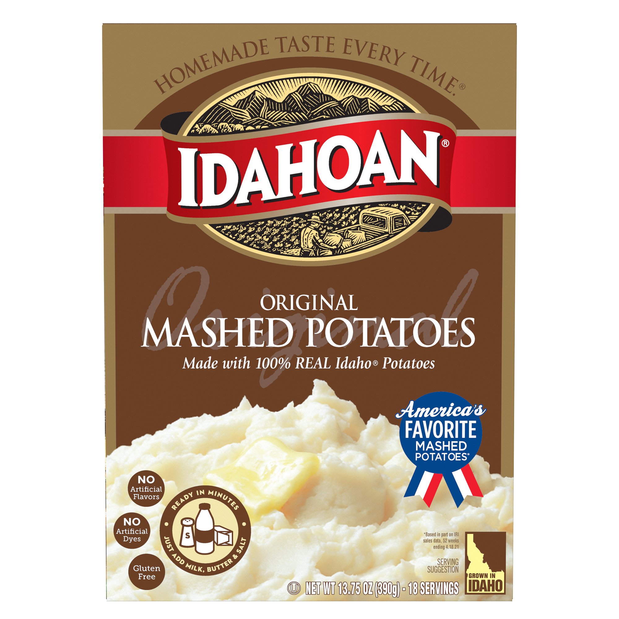 idahoan instant potatoes instructions