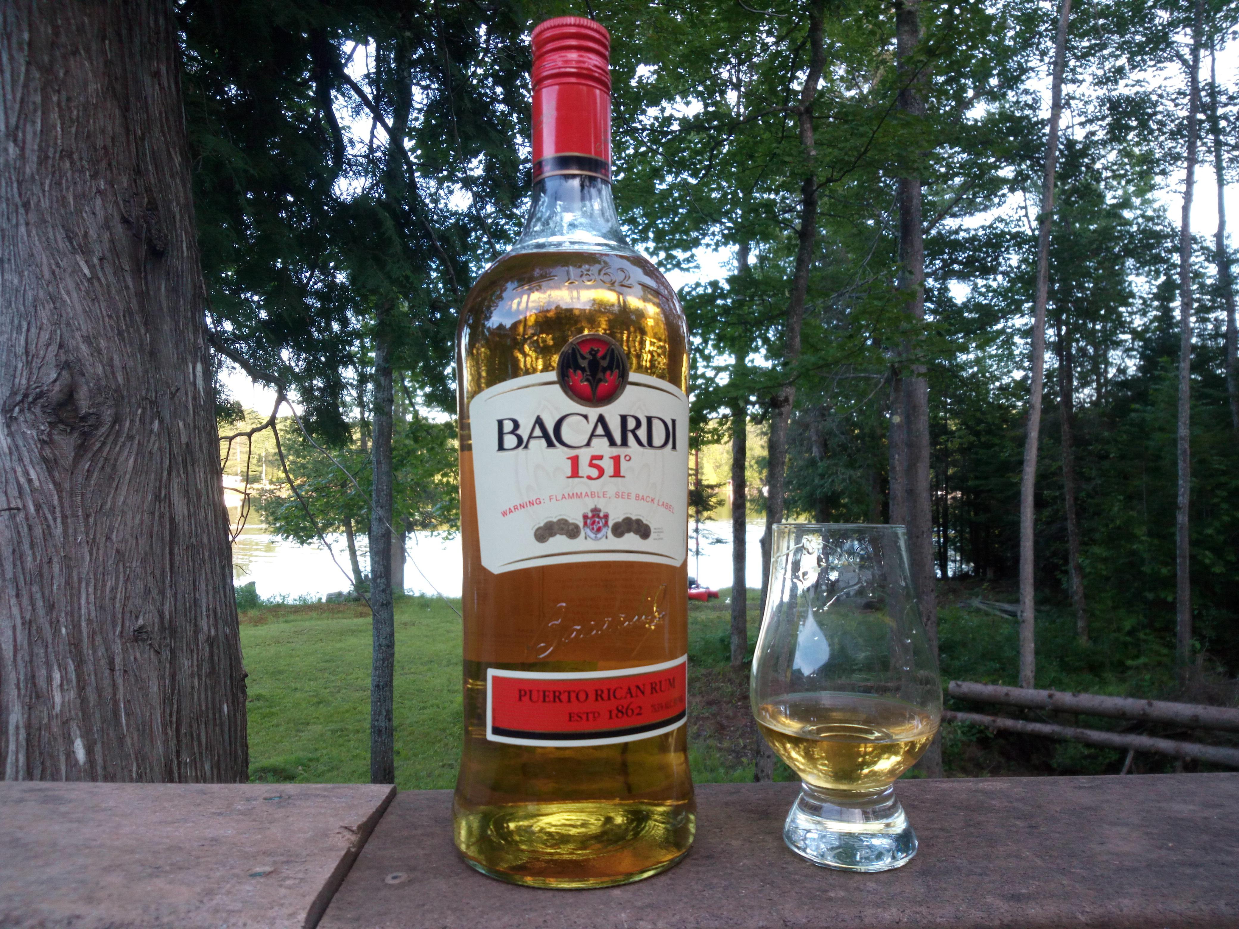 instructions for desiccating bacardi 151