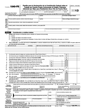 2013 federal tax instructions