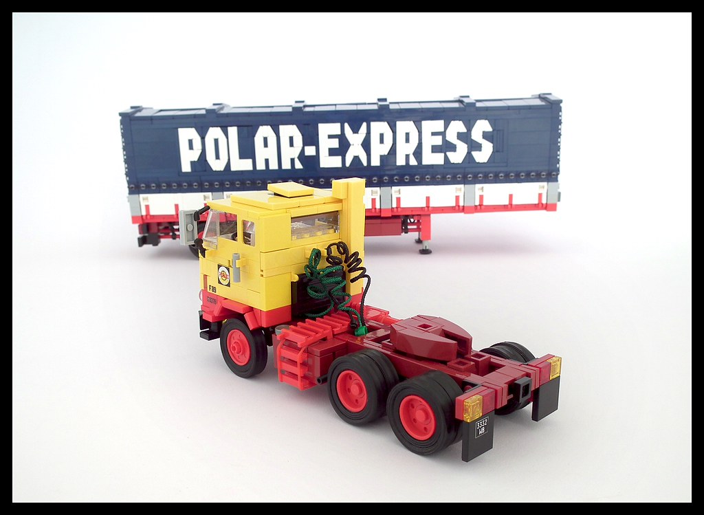 lego tractor trailer truck instructions