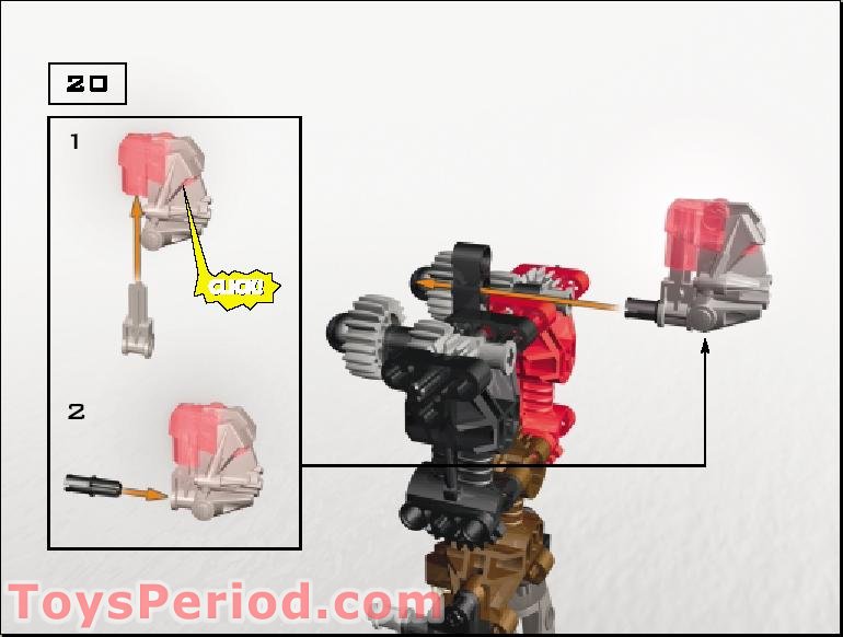 lego bionicle pohatu nuva instructions