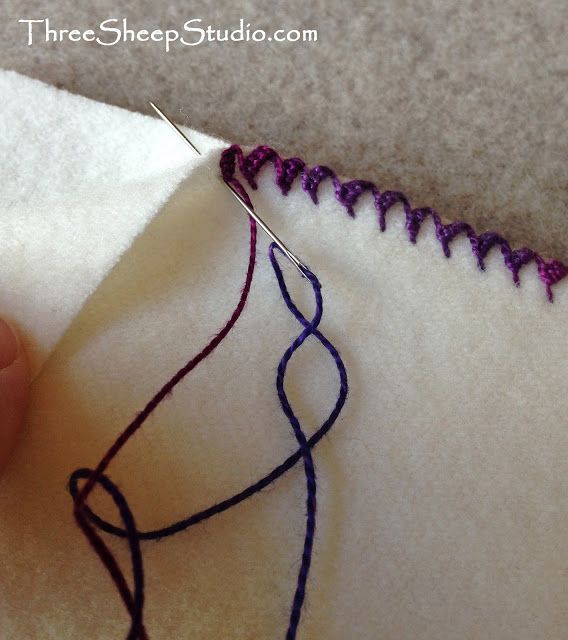 machine blanket stitch instructions