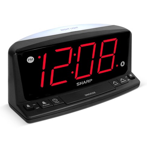 sainsburys led digital alarm clock radio instructions