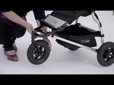 bob ironman stroller folding instructions