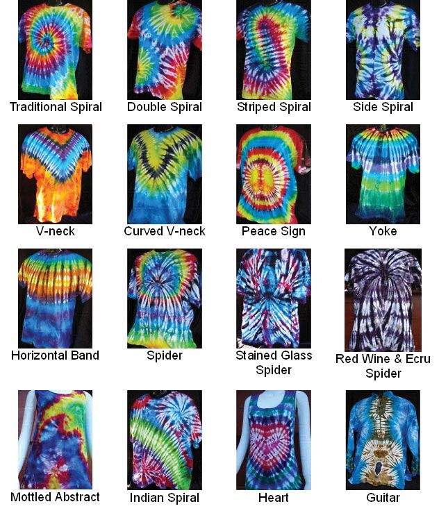 Awesome Tie Dye Instructions 2328