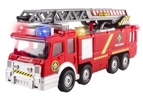 instructions fire truck toy shoots water
